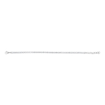 Stainless Steel 4mm Cubic Zirconia Tennis Bracelet