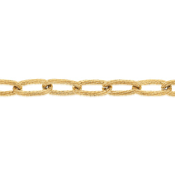 Stainless Steel Gold Plated 8.5mm Chunky 18.5+3cm Bracelet