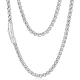 Stainless Steel Rope Chain Necklace