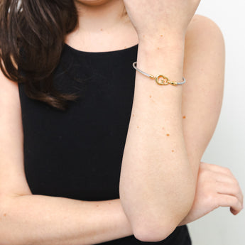 Guess G Logo Cable Bracelet