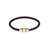 Guess Exagon Leather Bracelet