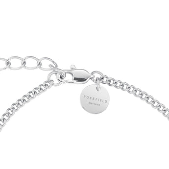Rosefield Silver Playful Crystals Princess Bracelet