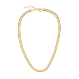 Rosefield Large Gold Snake Necklace