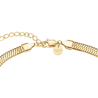 Rosefield Large Gold Snake Necklace