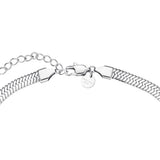 Rosefield Large Silver Snake Necklace