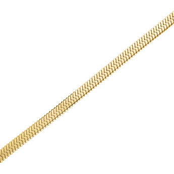 Rosefield Large Gold Snake Bracelet