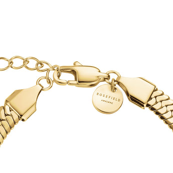 Rosefield Large Gold Snake Bracelet