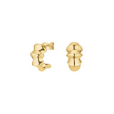 Rosefield Statement Bamboo Gold Earrings