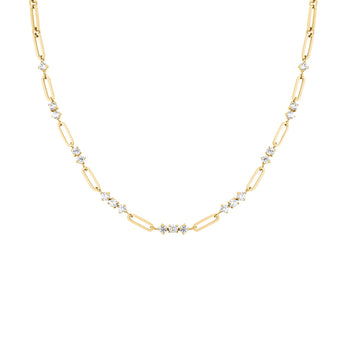 Rosefield Graduated Crystal Necklace