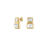 Rosefield Iconic Octagon Double Studs