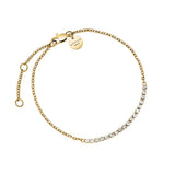Rosefield Tennis Crystal Clear Bracelet