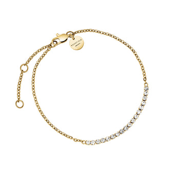 Rosefield Tennis Crystal Clear Bracelet