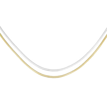 Rosefield Snake Necklace Duotone