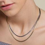 Rosefield Snake Necklace Duotone