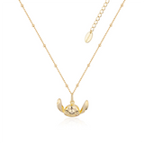 Couture Kingdom Disney Stitch Grin Yellow Gold Plated Stainless Steel Necklace