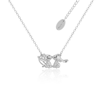 Couture Kingdom Disney Angel and Stitch Stainless Steel Necklace