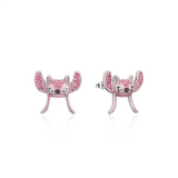 Couture Kingdom Disney Crystal Angel Stainless Steel Stud Earrings