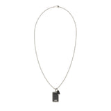 Guess Stainless Steel 26-inch Supremo Tag Necklace