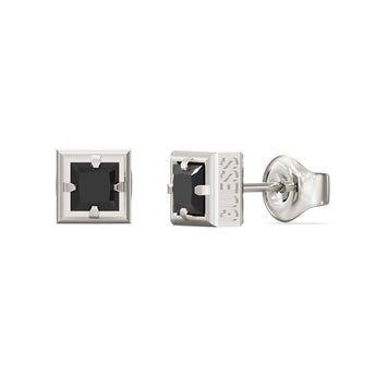 Guess Stainless Steel Barrio 6mm Supremo Square Stud Earrings