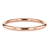 Stainless Steel Rose Gold Plated 65mm Golf Bangle