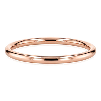 Stainless Steel Rose Gold Plated 65mm Golf Bangle