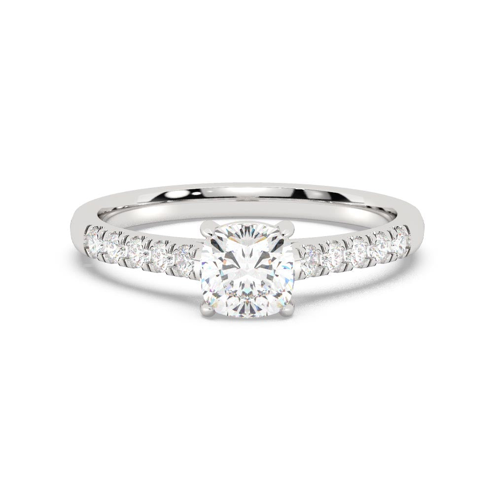 Platinum Riser Lab Luminesce Lab Grown Platinum 1.2 Carat Diamond Ring– Shiels Jewellers