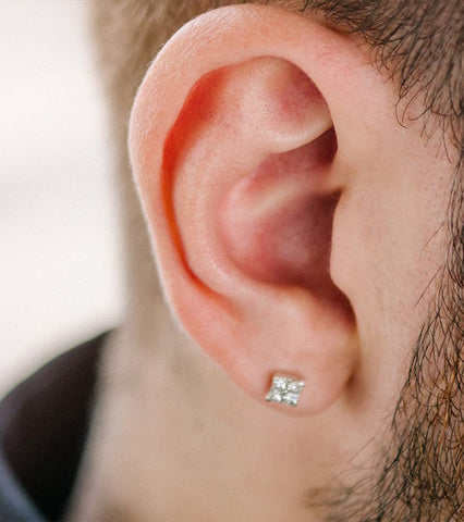 Guide to Diamond Earrings for Men