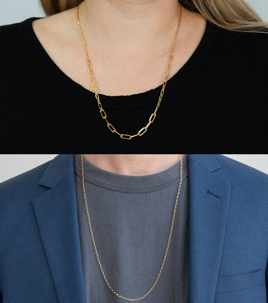 Necklaces Size Guide Shiels Shiels Jewellers