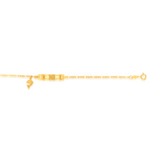 Load image into Gallery viewer, 9ct Yellow Gold 1:3 Figaro Link 15.5cm ID Bracelet