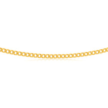 Load image into Gallery viewer, 9ct Yellow Gold 45cm Curb Chain 100 Gauge