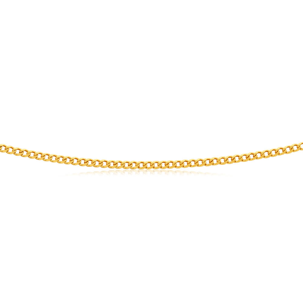 9ct Yellow Gold 50cm 70 Gauge Curb Chain