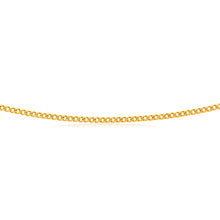 Load image into Gallery viewer, 9ct Yellow Gold 50cm 70 Gauge Curb Chain