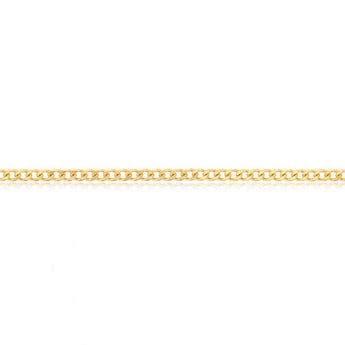 9ct Yellow Solid Gold 55cm 70 Gauge Curb Chain