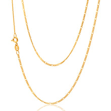 Load image into Gallery viewer, 9ct Yellow Gold Opulent Figaro Chain