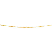 Load image into Gallery viewer, 9ct Yellow Gold 40 Gauge Curb 50cm Chain
