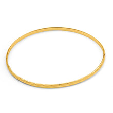 Load image into Gallery viewer, 9ct Alluring Yellow Gold Bangle