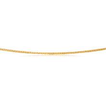 Load image into Gallery viewer, 9ct Yellow Gold Silver Filled Wheat Extend 55cm Chain