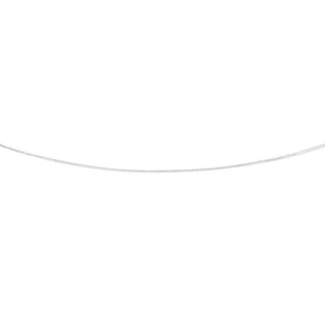 9ct White Gold 45cm Box Chain With Extender