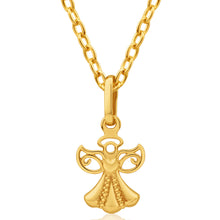 Load image into Gallery viewer, 9ct Yellow Gold Angel Pendant