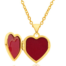 Load image into Gallery viewer, 9ct Yellow Gold &#39;Mum&#39; Floral Heart Locket