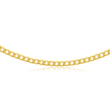 Load image into Gallery viewer, 9ct Yellow Gold Copper Filled Curb Chain