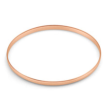 Load image into Gallery viewer, 9ct Rose Gold 4mm Solid Bangle