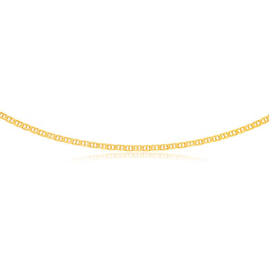 9ct Elegant Yellow Solid Gold Anchor 60cm Chain