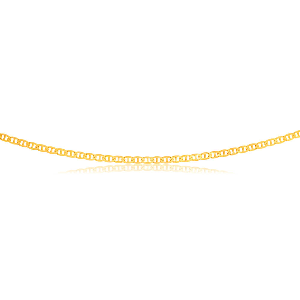 9ct Superb Yellow Gold Anchor Chain