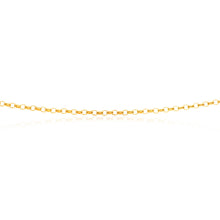 Load image into Gallery viewer, 9ct Charming Yellow Gold Belcher Chain