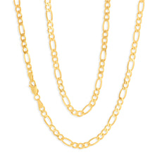 Load image into Gallery viewer, 9ct Charming Yellow Gold Figaro Chain