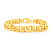 Load image into Gallery viewer, 9ct Yellow Gold Delightful Curb Bracelet
