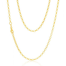 Load image into Gallery viewer, 9ct Yellow Gold Enticing Belcher Chain