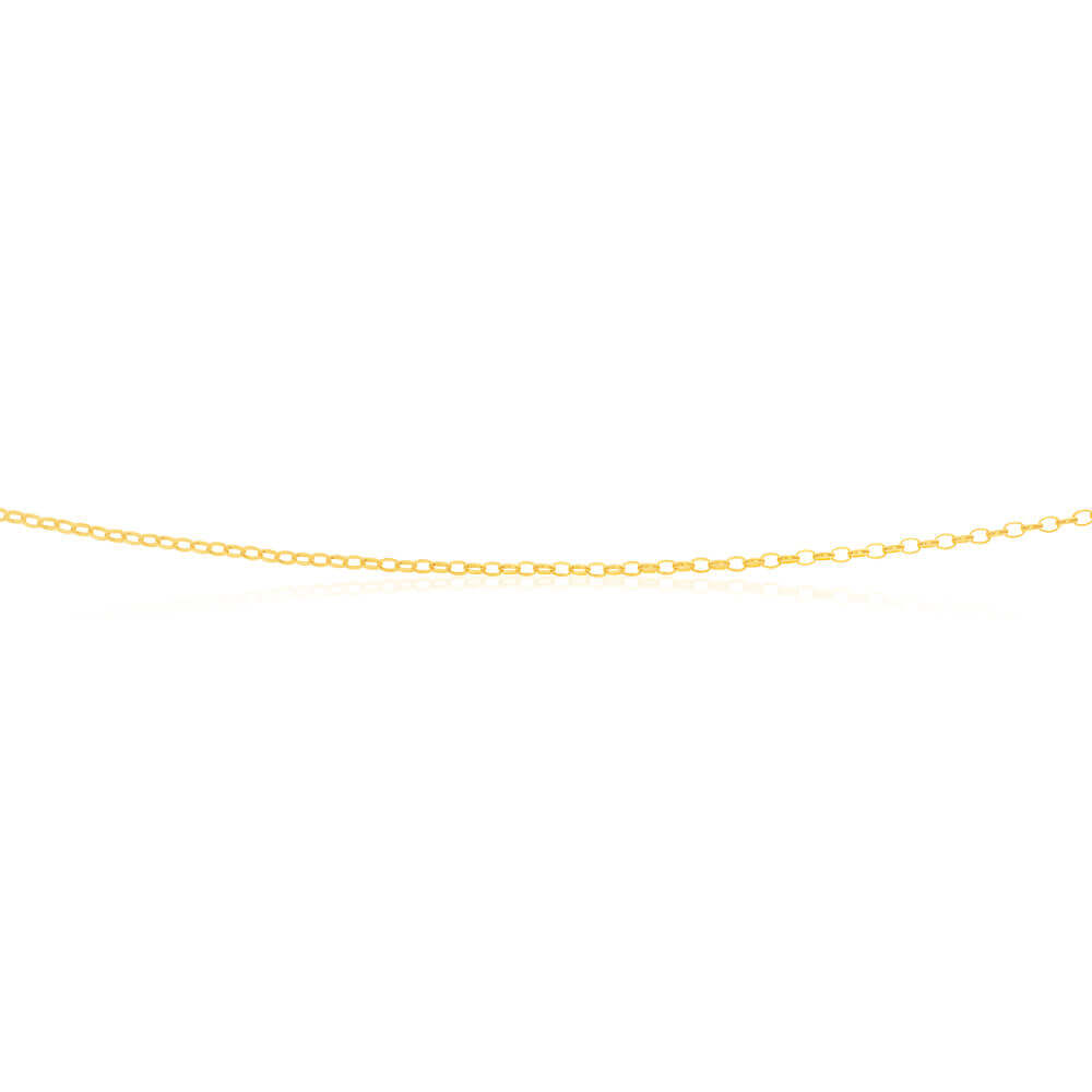 9ct Yellow Gold Delightful Belcher Chain