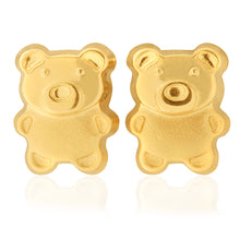 Load image into Gallery viewer, 9ct Yellow Gold Piglet Stud Earrings